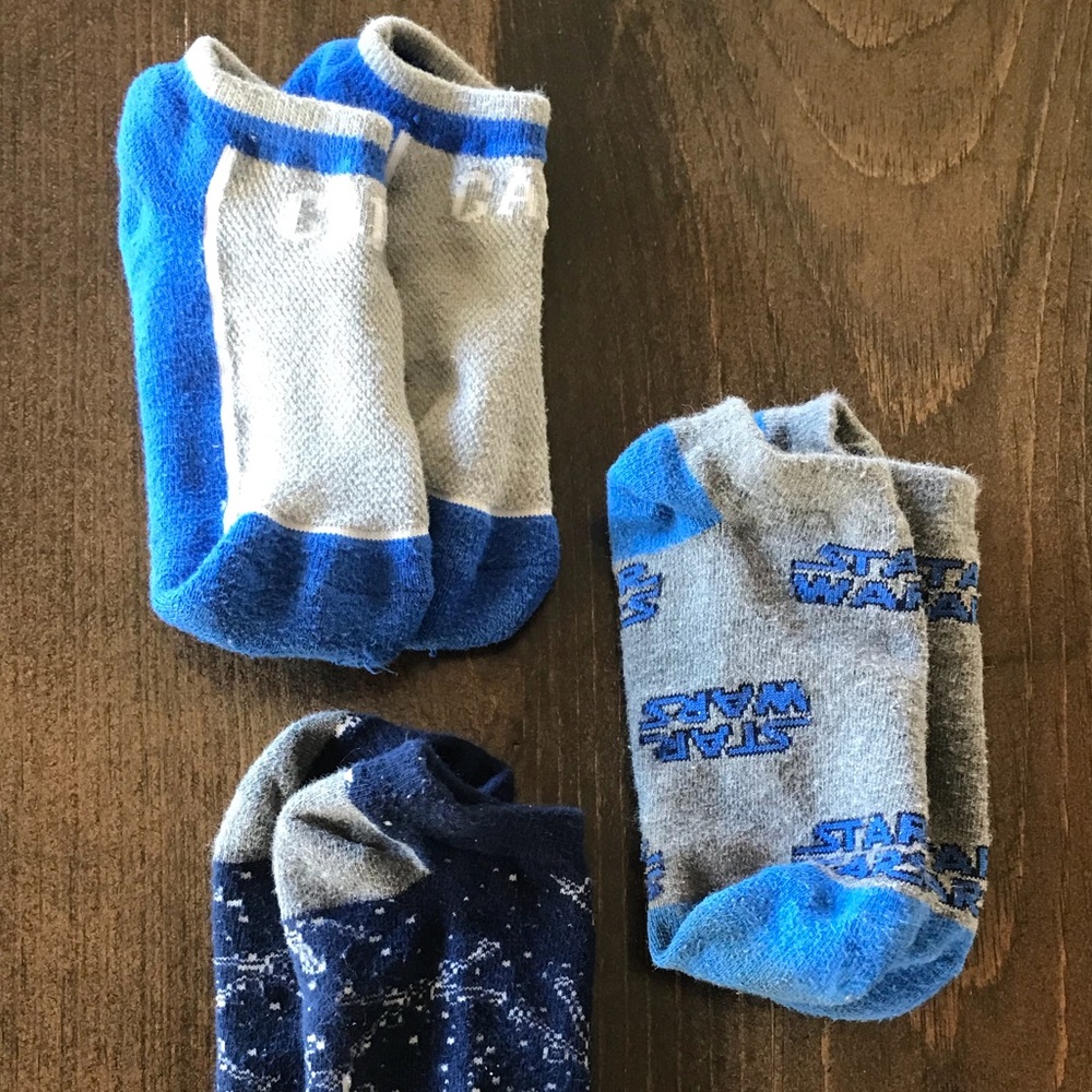 Gap Star Wars Socks, 3 Pairs - Picture 2 of 2